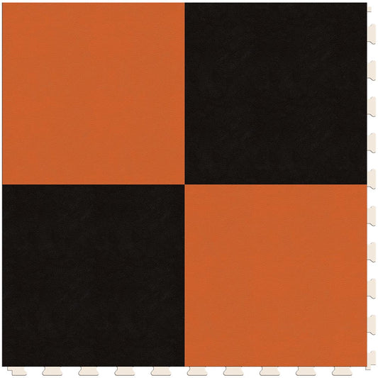 Black & Orange Luxury Tile Sample