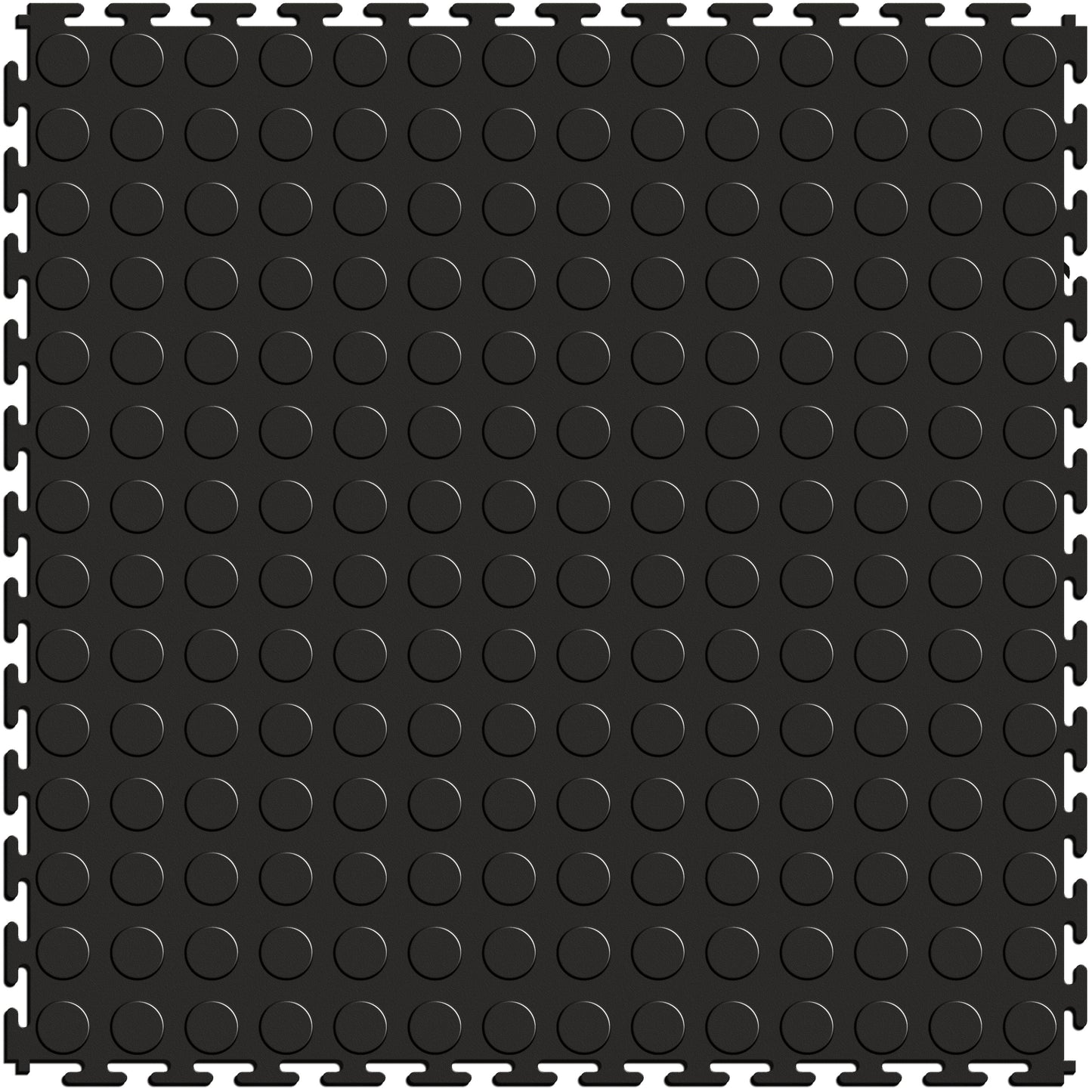 Black Coin Tile Case