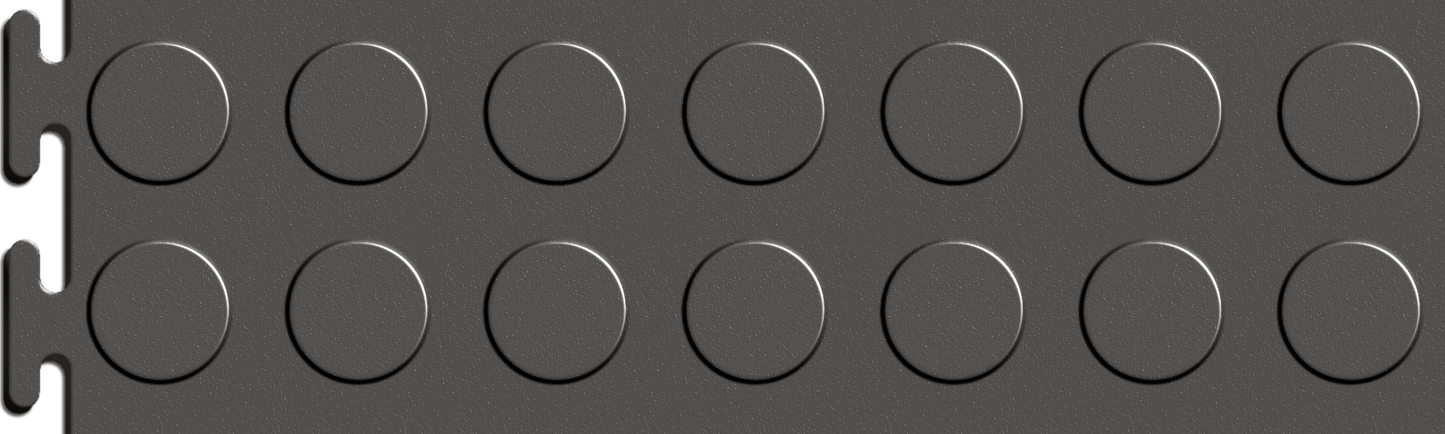 Dark Gray Coin Tile Sample