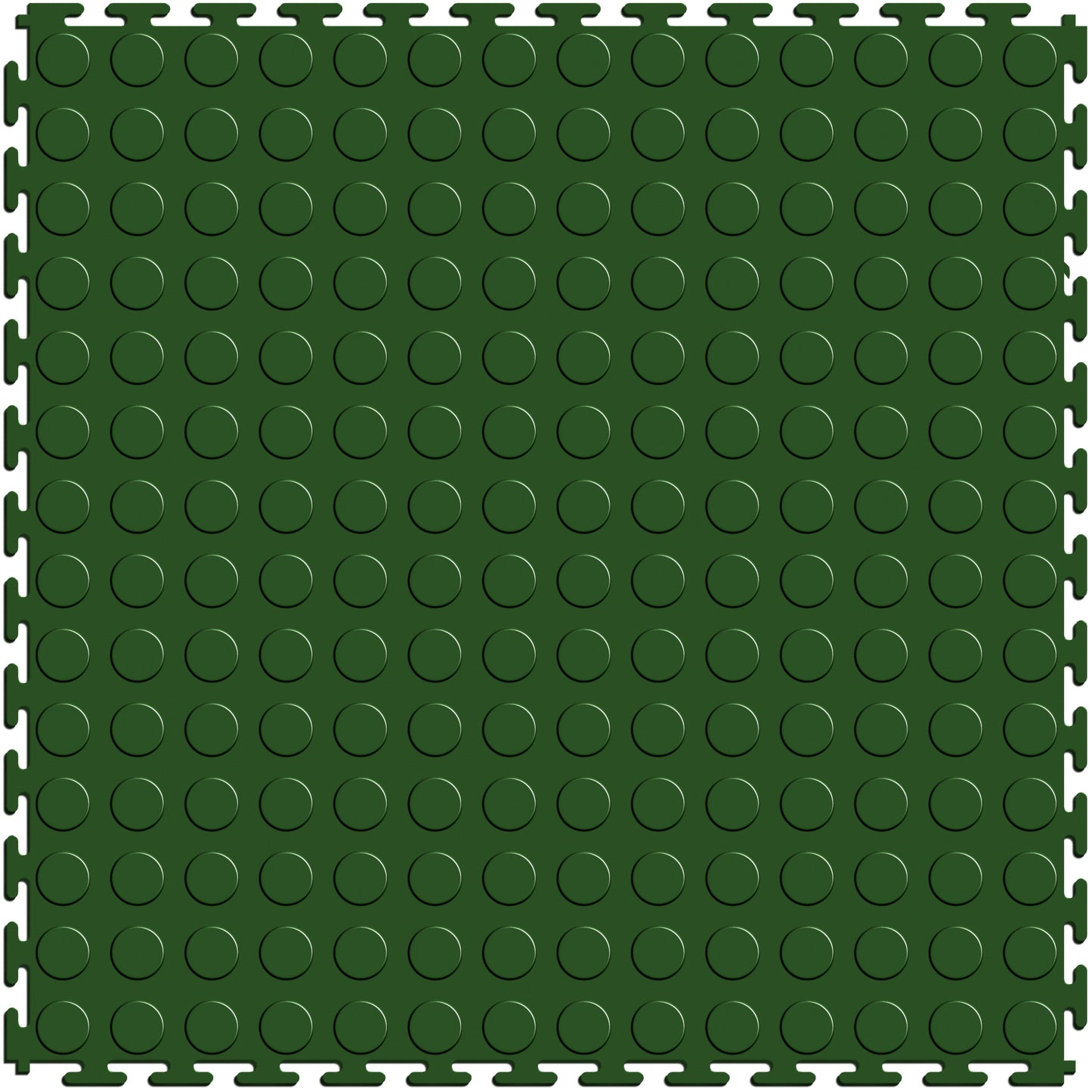Green Coin Tile Case