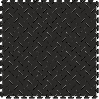 Black Diamond Plate Tile Case