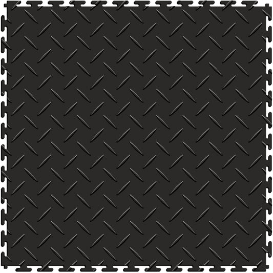 Black Diamond Plate Tile Case
