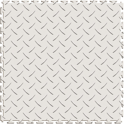 White Diamond Plate Tile Case