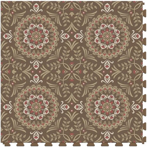 Medallion Rosso Luxury Tile Sample