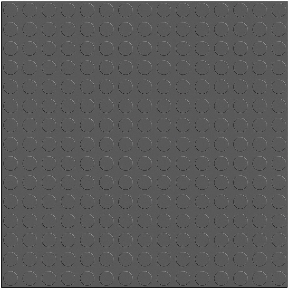 PROVEN - Charcoal Gray Coin Rubber Tile Case