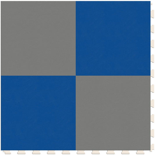Silver & Blue Luxury Tile Case