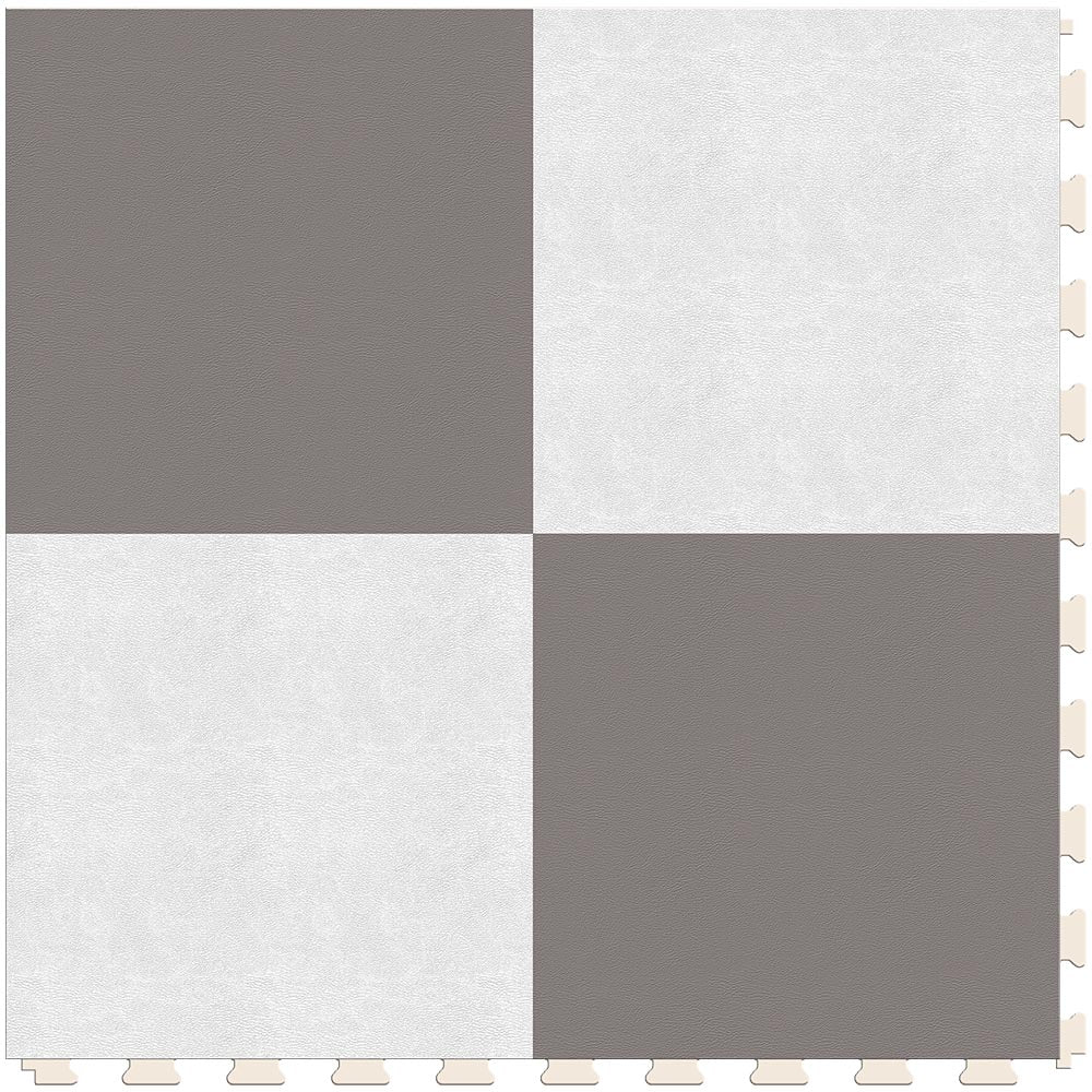Silver & White Luxury Tile Sample