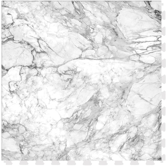 1 Closeout White Marble Luxury Vinyl Case