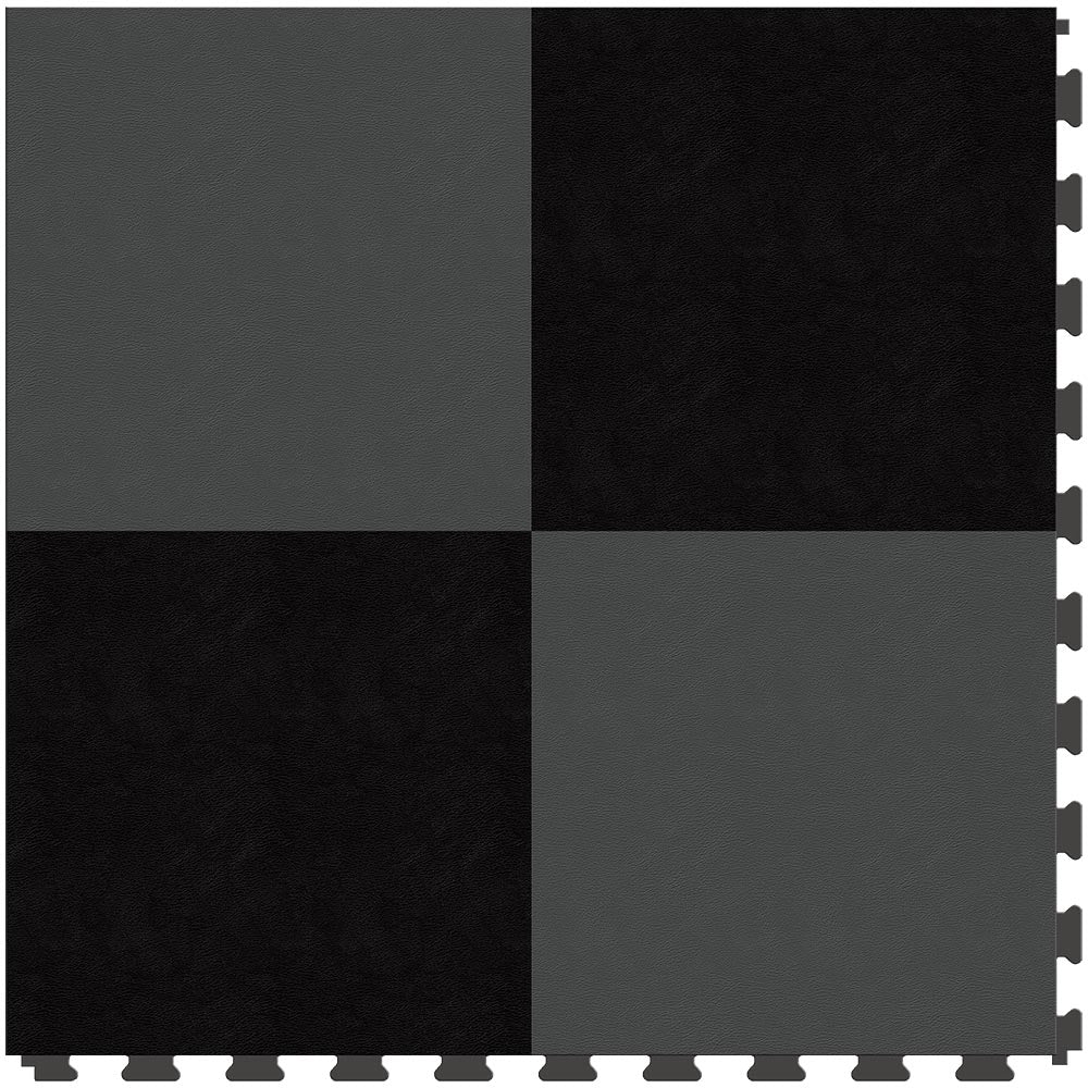 Black & Dark Gray Luxury Tile Case