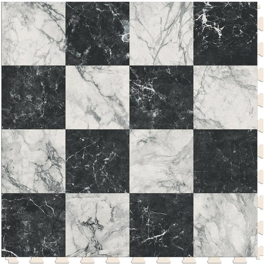 Marble Black Small Luxury Tile Case