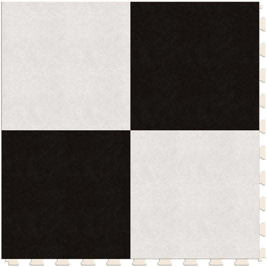 Closeout Sodapop Black & White Luxury Vinyl Tile
