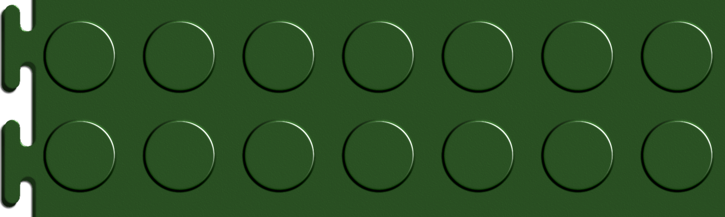 Green Coin Tile Sample
