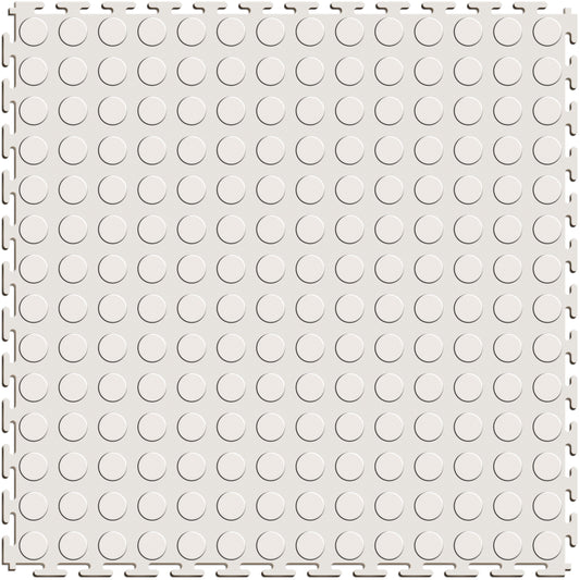 White Coin Tile Case