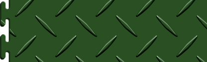 Green Diamond Plate Tile Case