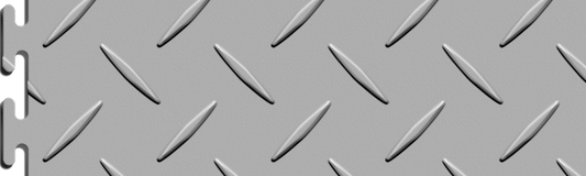 Light Gray Diamond Plate Tile Sample