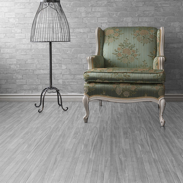 Closeout Gray Oak Plank Luxury Vinyl Case Perfection Floor Tile