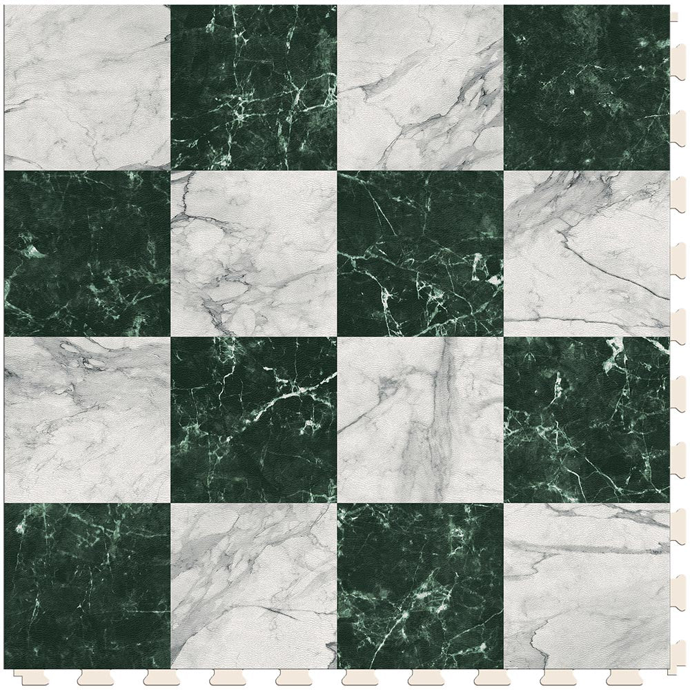 Marble Green Small Luxury Tile Case