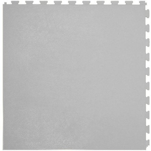 Light Gray Leather Tile Sample