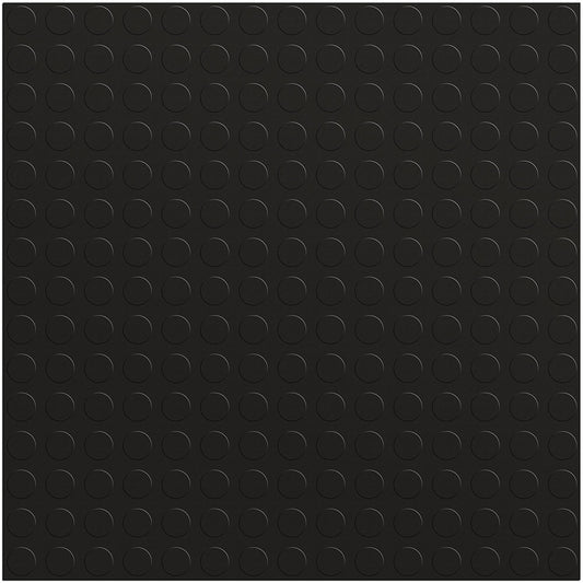 PROVEN Peel & Stick - Jet Black Coin Rubber Tile Case