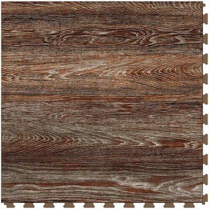 Perfection Floor Tile Wood Grains - Cork | 6 Tiles/ Case | 16.62 SQFT/ Case