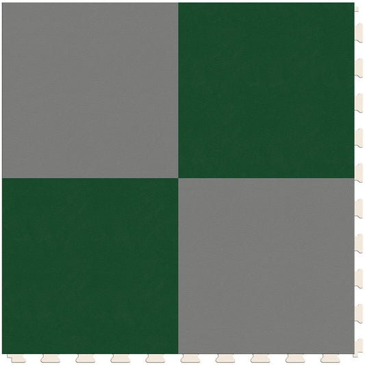 Silver & Green Luxury Tile Case