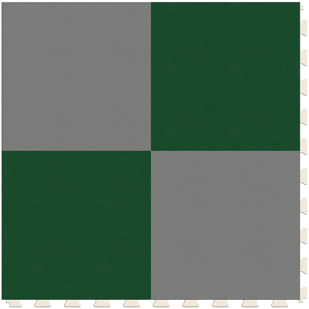 Silver & Green Luxury Tile Sample