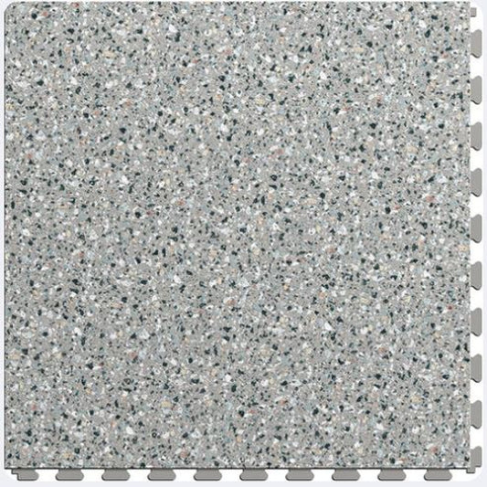 Closeout Terrazzo Light Gray Luxury Vinyl Tile