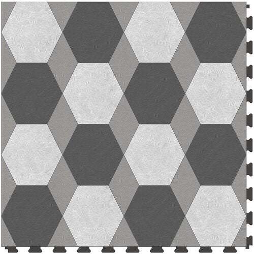 York Dark Gray Luxury Tile Sample