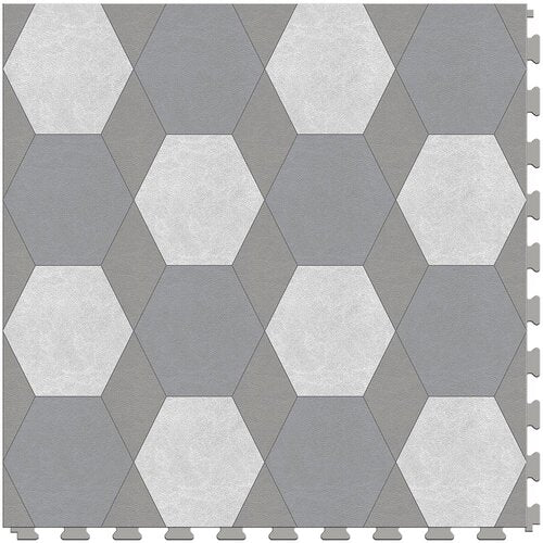 York Gray Luxury Tile Sample